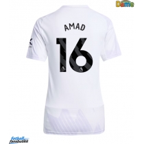 Manchester United Amad Diallo #16 Bortedrakt Dame 2025-26 Kortermet